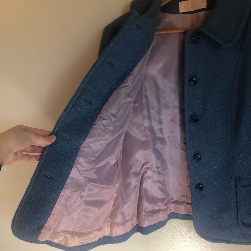 1950’s Pendleton Wool Peacoat Blue - Picture 6 of 7